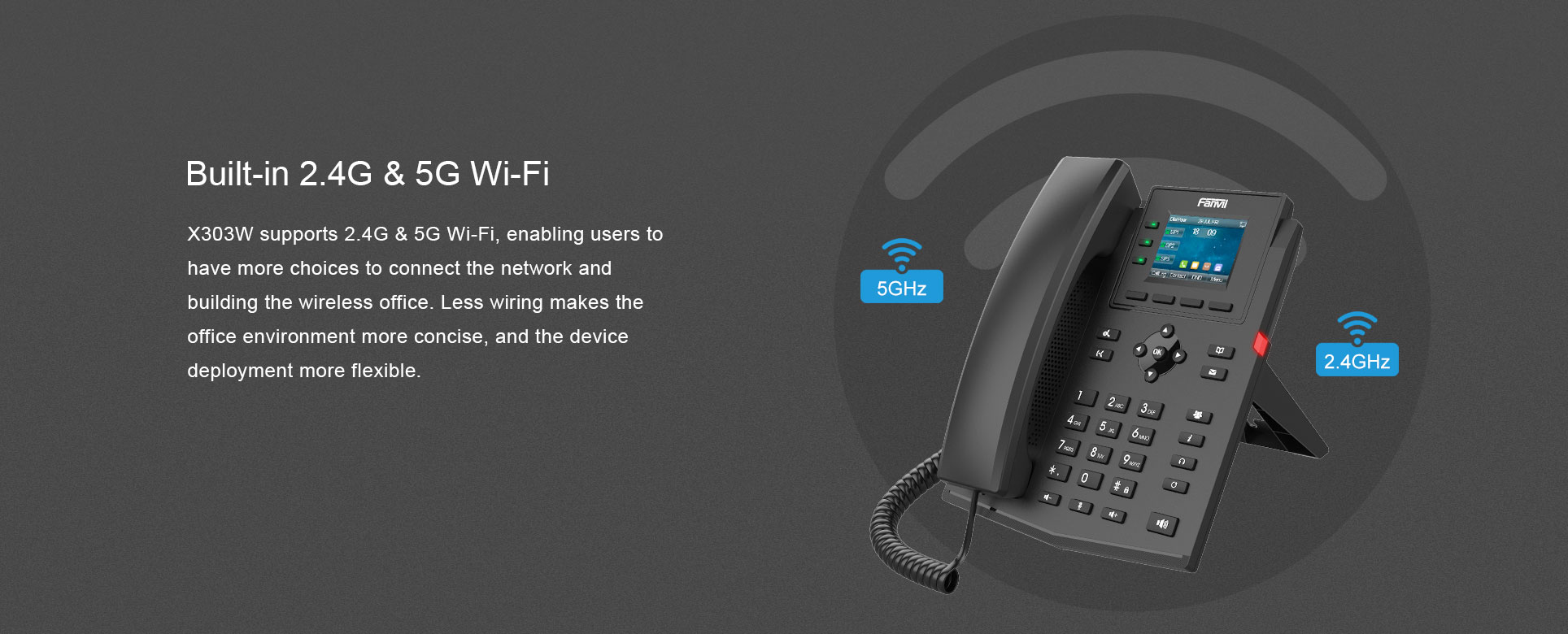 X303W enterprise IP phone